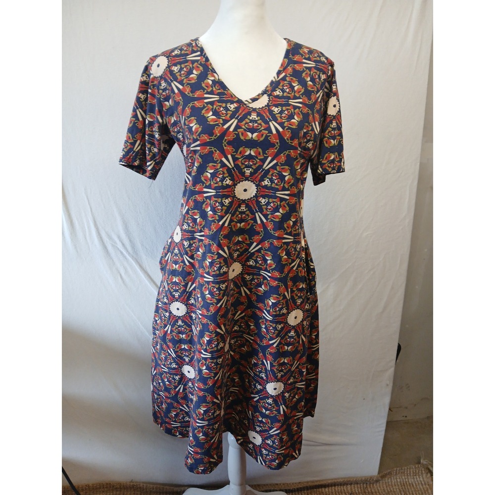 Svaha medium organic cotton dress pockets teacher tools modest school